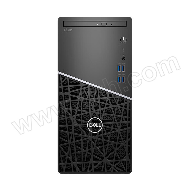 DELL/戴尔 商用台式机套装 成铭3901 定制 I5-12500 (16GB 1TB SSD 2G独显) WIN 11H 键鼠 27" 1台