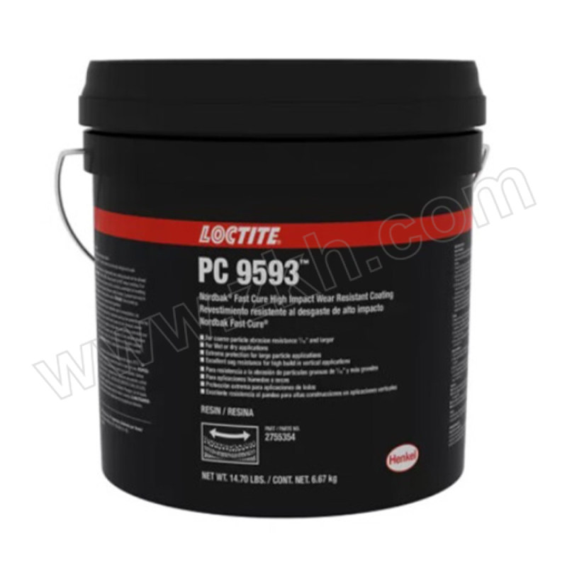 LOCTITE/乐泰 PC9593快固高抗冲耐磨防护剂 9593 10kg 1桶