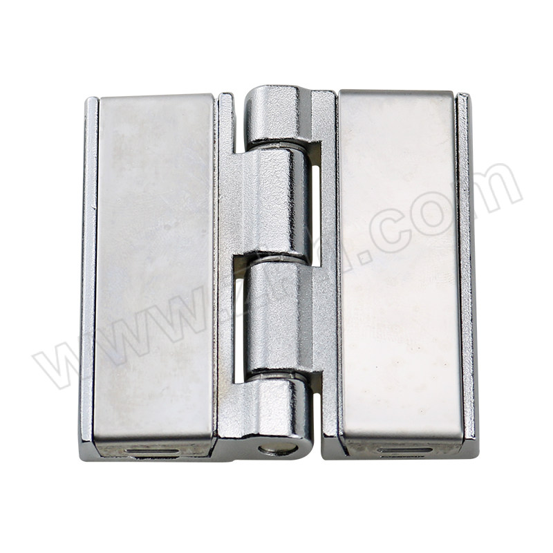 HTAN/海坦 工业重型设备箱合页 HL058-1 锌合金喷沙镀铬 100×104×17mm 1个