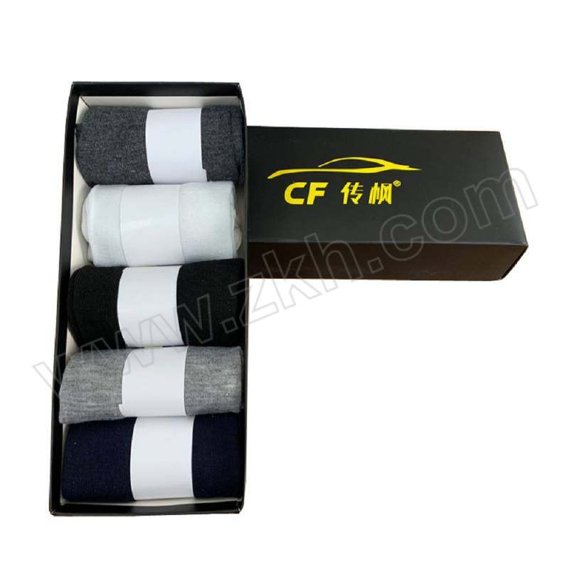CHUANFENG/传枫 五双装男士中筒袜 CF-6606 1盒