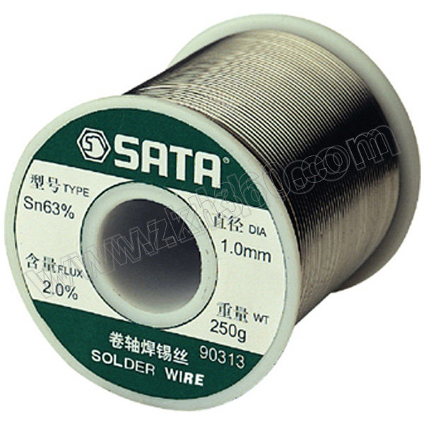 SATA/世达 卷轴焊锡丝 SATA-90313 1mm 250g 1卷