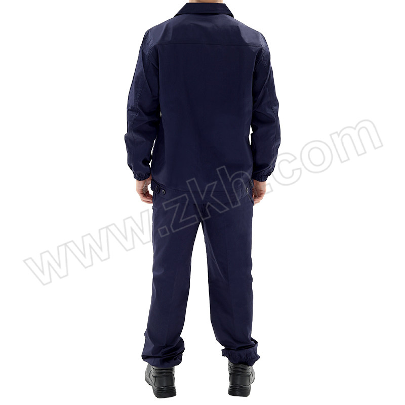 YOURFIELD/永霏 夏季单层防静电套装 HYF-6101 3XL 藏蓝色 含上衣×1+裤子×1 1套