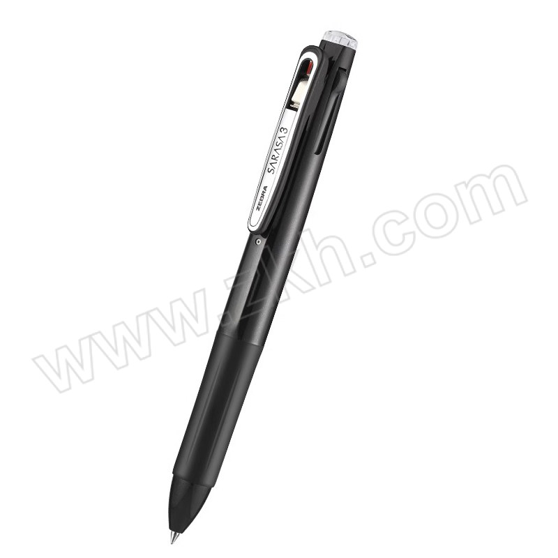 ZEBRA/斑马 J3J2三色多功能中性笔 J3J2-DBK 实色暗黑 0.5mm 1支