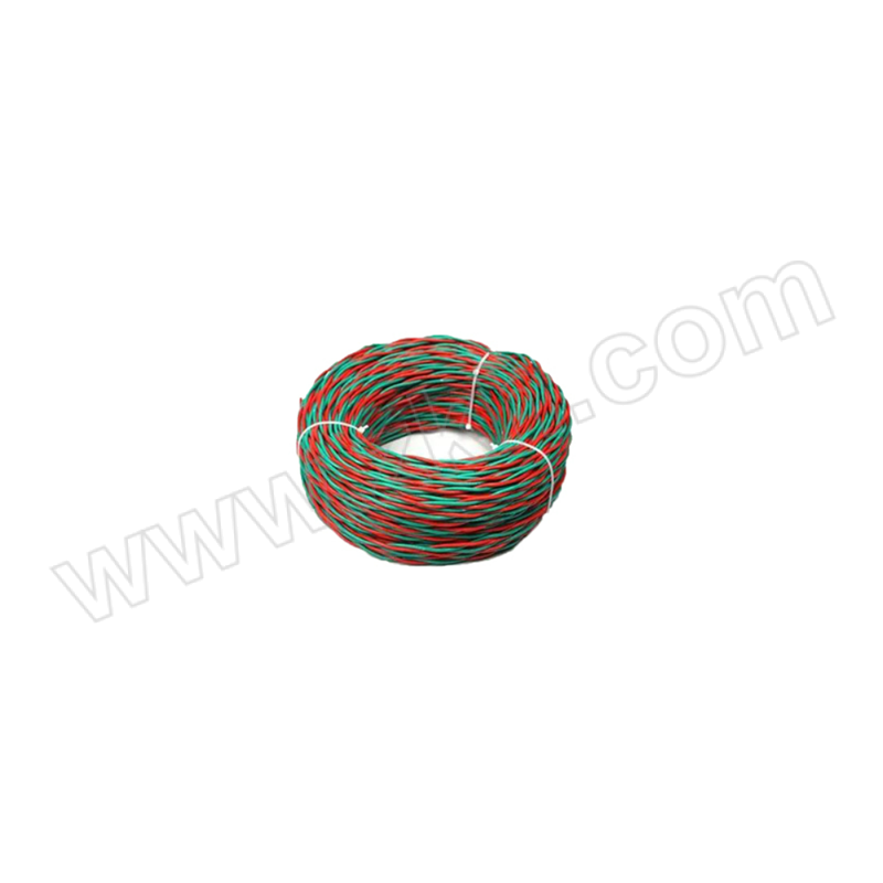 HUAMEI CABLE/华美电缆 铜芯聚氯乙烯绝缘绞型C级阻燃连接用软电线 ZC-RVS-300/300V-2×1 红色+绿色 100m 1卷