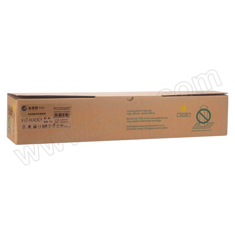 KST/科思特 专业版粉盒 K LT-FC415CY 黄色 适用联想2510 1支