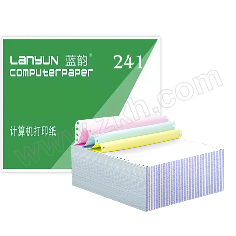 LANDWIND/蓝韵 电脑打印纸 241-4 4联整页 1000页 1盒