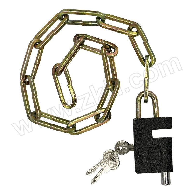 MAIYINUO/迈易诺 便携式防盗链条锁 MYN-AQGS-005 链锁一体 总长65cm 粗4.5mm 1个