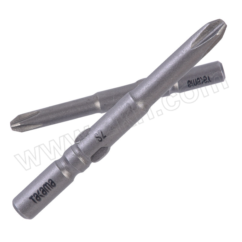 TAKAMA/高松 6mm系列十字形60mm螺丝批头 408260 PH2×6mm 1盒