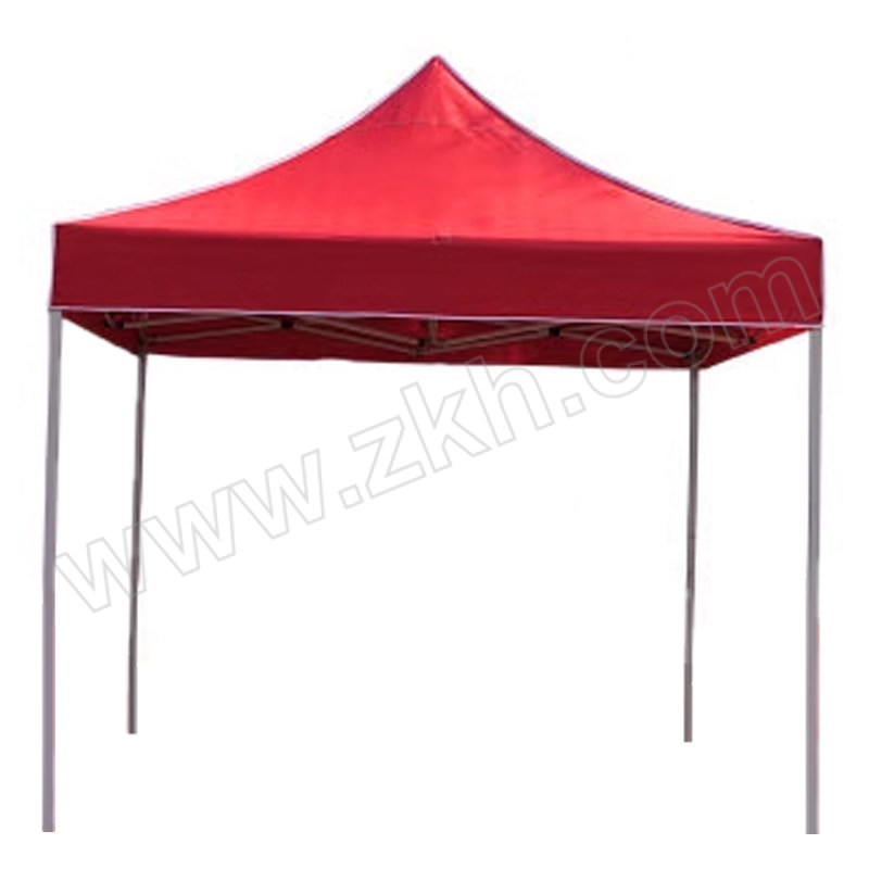 YUETONG/月桐 户外折叠四角帐篷 YT-G1142 红色 3×3m 加粗金刚款 1个