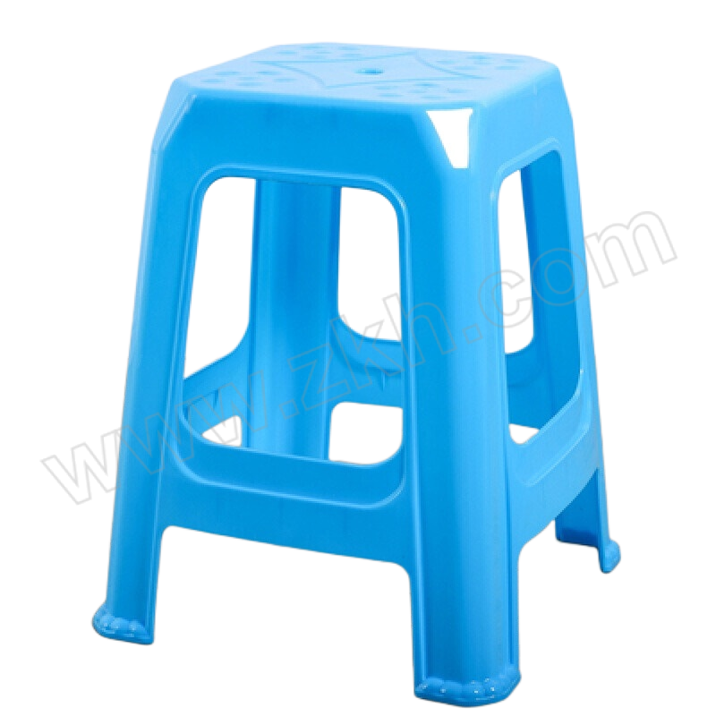YISHUNDING/亿顺鼎 蓝色塑料凳 sld-02 坐高450mm 1个