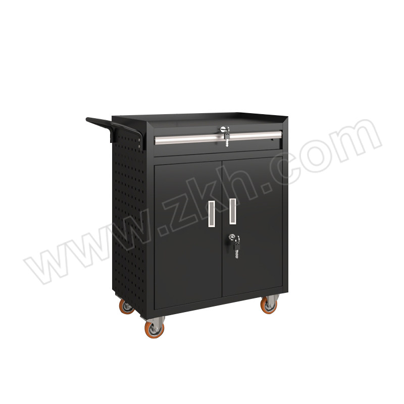 FABAO/发堡 一抽工具车 FBGJC-53 尺寸65×40×85cm 承载250kg 黑色 1台