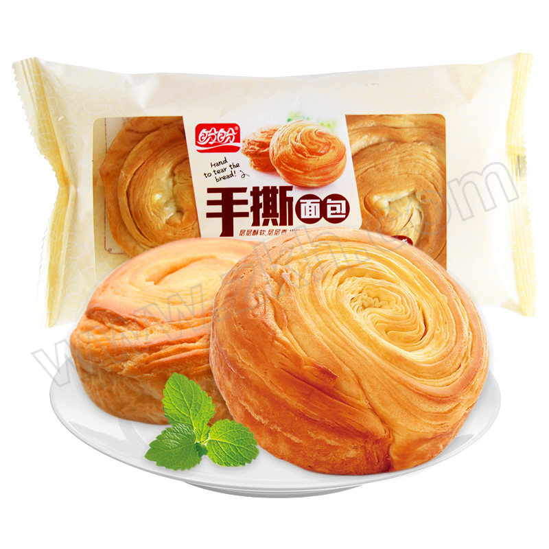 PP/盼盼 手撕面包 奶香味 80g/包 2枚装 1包