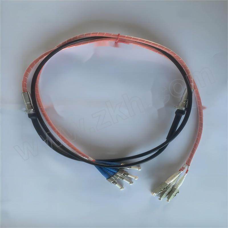 KCT/凯创通 4芯多模分支缆跳线 ST/UPC-FC/UPC/3.0 140m 1条