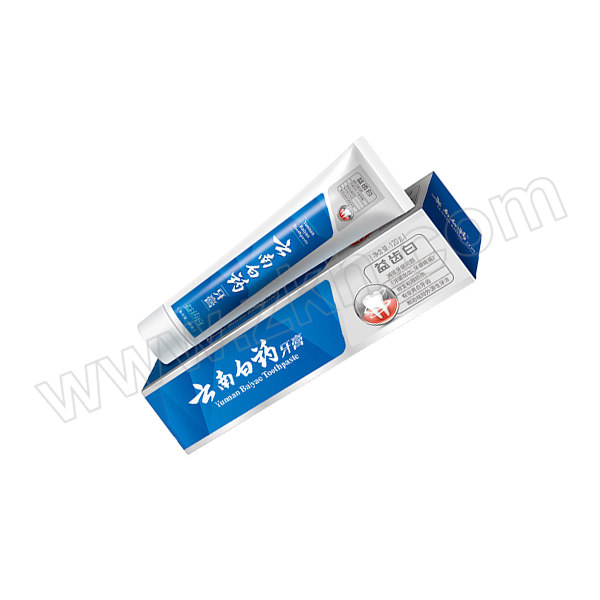 YUNNANBAIYAO/云南白药 牙膏【推荐】 6901070601712 益齿白 120g 1条
