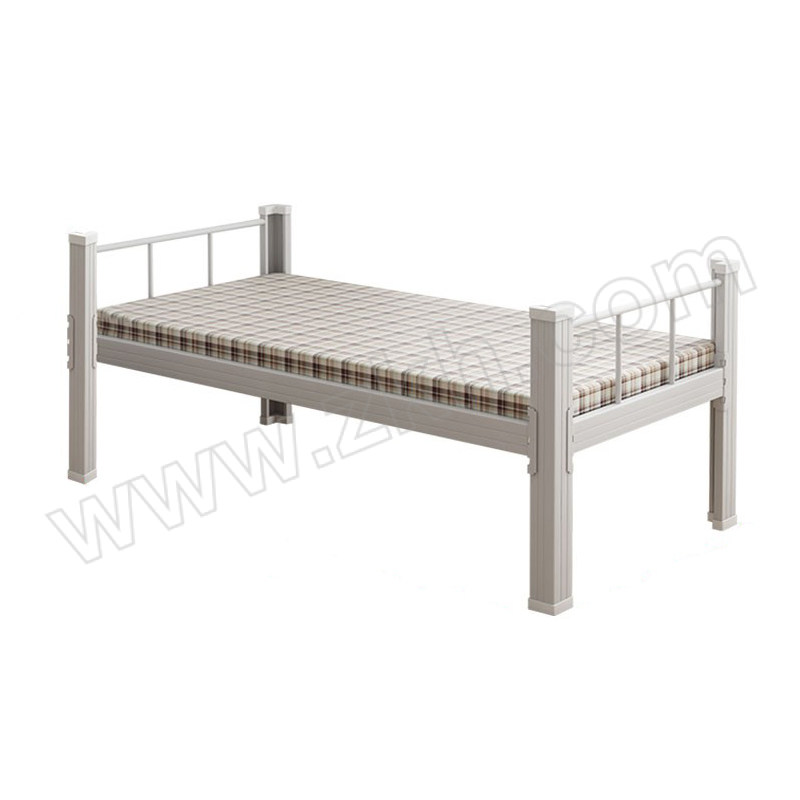 OST/欧思泰 单人床型材床-1.5米宽 OST-XCC-C1B1500 尺寸 2000×1500×750mm 白色 含床板 1张