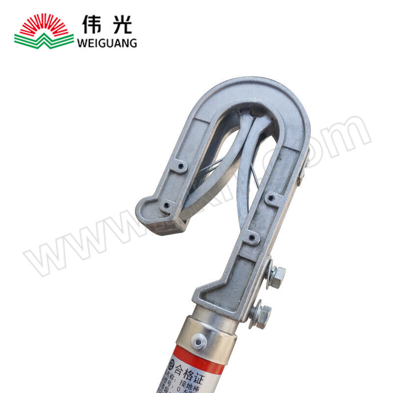 WEIGUANG/伟光 10kV双簧接地线 YD-JDXSH-10kV 含1m双簧接地棒×3+25mm²软铜线(3×1.5m/10m)+地夹 含包1套 1套