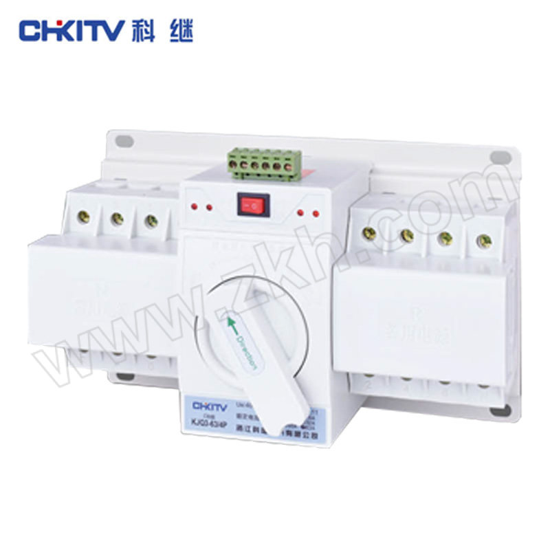 CHKITV/科继电气 迷你型双电源自动转换开关 KJQ3-63/4P-消防型 1台