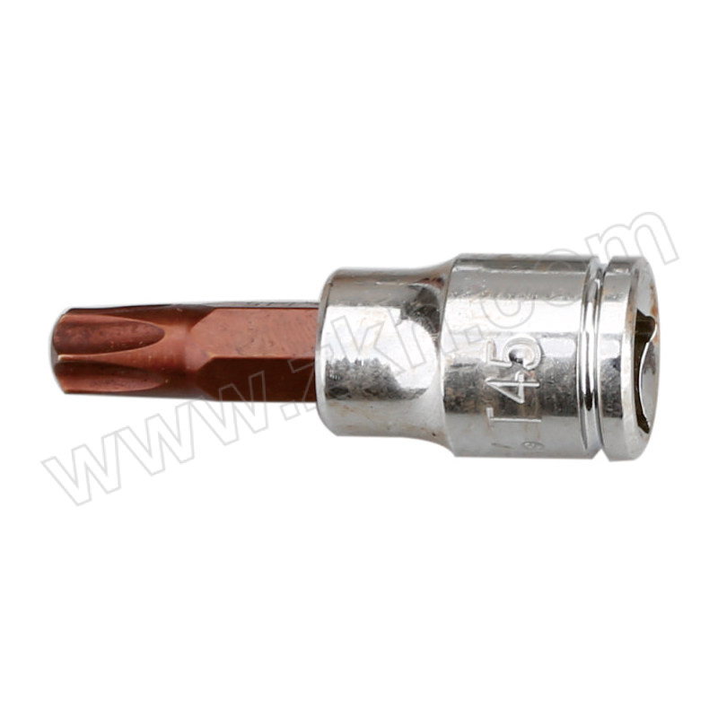 TOOLKING 10mm中孔花型旋具头套筒 13247 T-20 1个