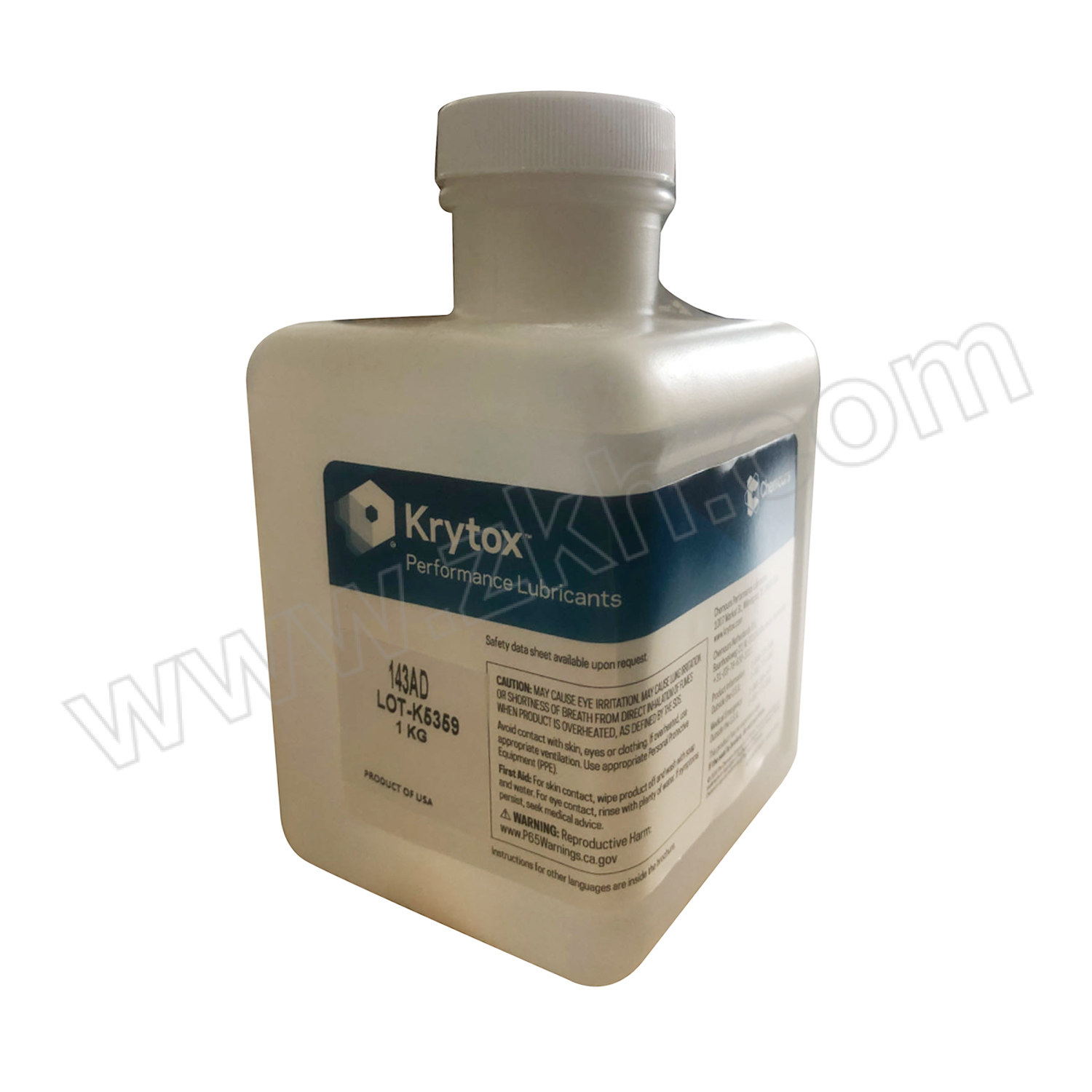 CHEMOURS/科慕 杜邦航空用油 Krytox lubricant, PFPE, 143AD   1kg 1桶