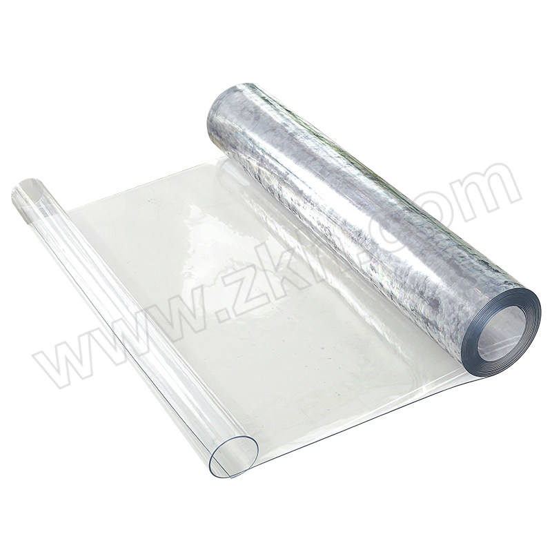 ZKH/震坤行 pvc透明塑料软玻璃水晶板桌布5米10米 0.5mm/2.4m/5m 0.5mm×2.4m×5m 1卷