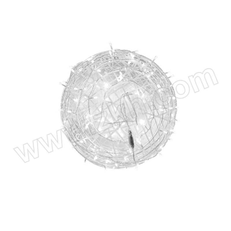 DILINGQU/第零区 LED藤球挂树灯 DLQ-895 φ20cm 暖白光 1个