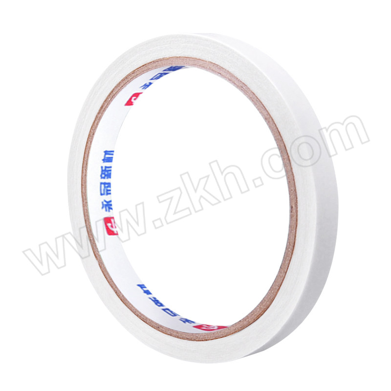 YGTAPE/永冠 棉纸双面胶带 MZ 0.08mm×12mm×10m 白色 1卷