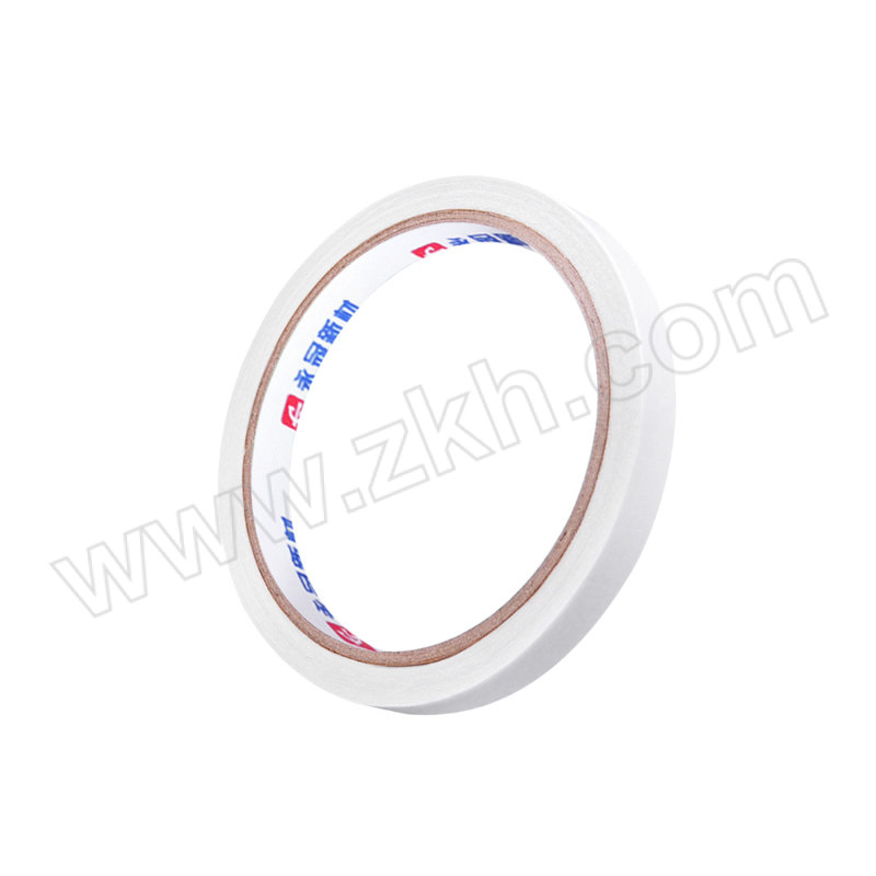 YGTAPE/永冠 棉纸双面胶带 MZ 0.08mm×12mm×10m 白色 1卷