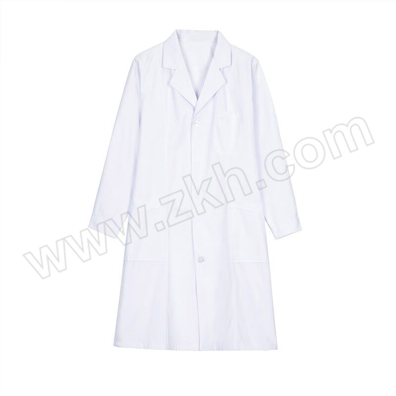 ALINIU/阿力牛 标准纽扣袖款长袖白大褂 AGF248 3XL 1件
