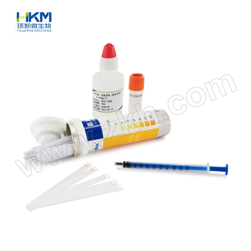 HKM/环凯微生物 简测®二氧化氯检测试纸 000000 50~1500mg/L 1盒