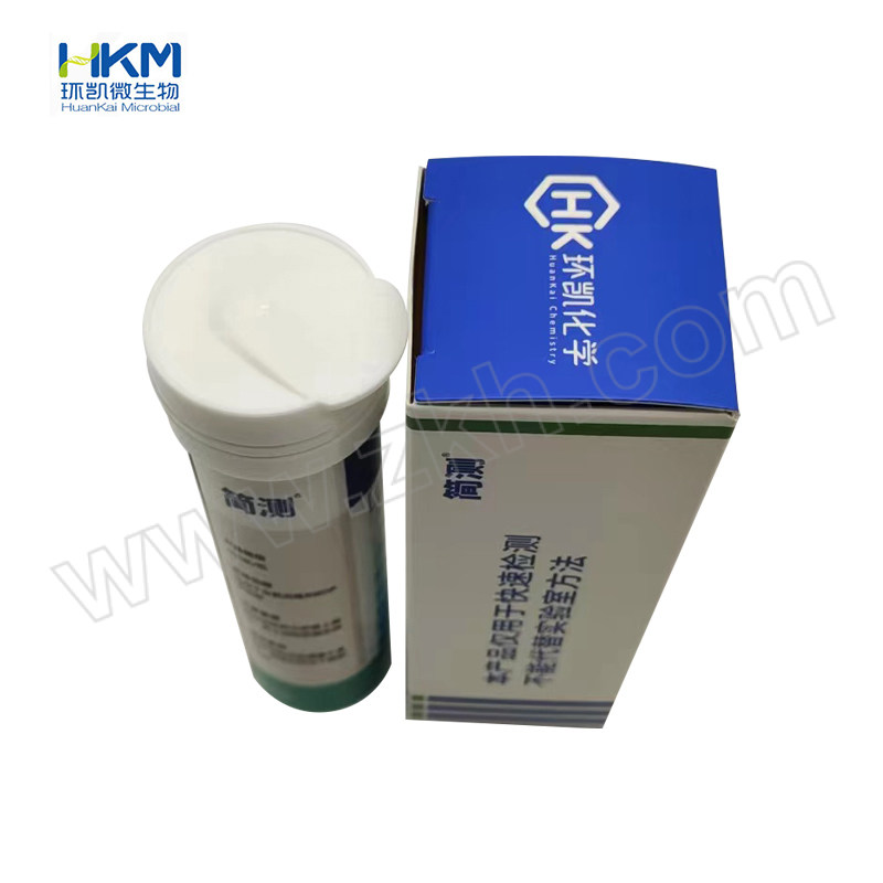 HKM/环凯微生物 简测®二氧化氯检测试纸 000000 50~1500mg/L 1盒