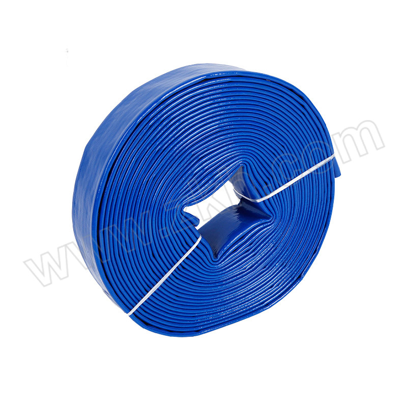 MSTAR/米星 蓝色PVC双面涂塑水带 内径127mm 5"水带 50m 1卷