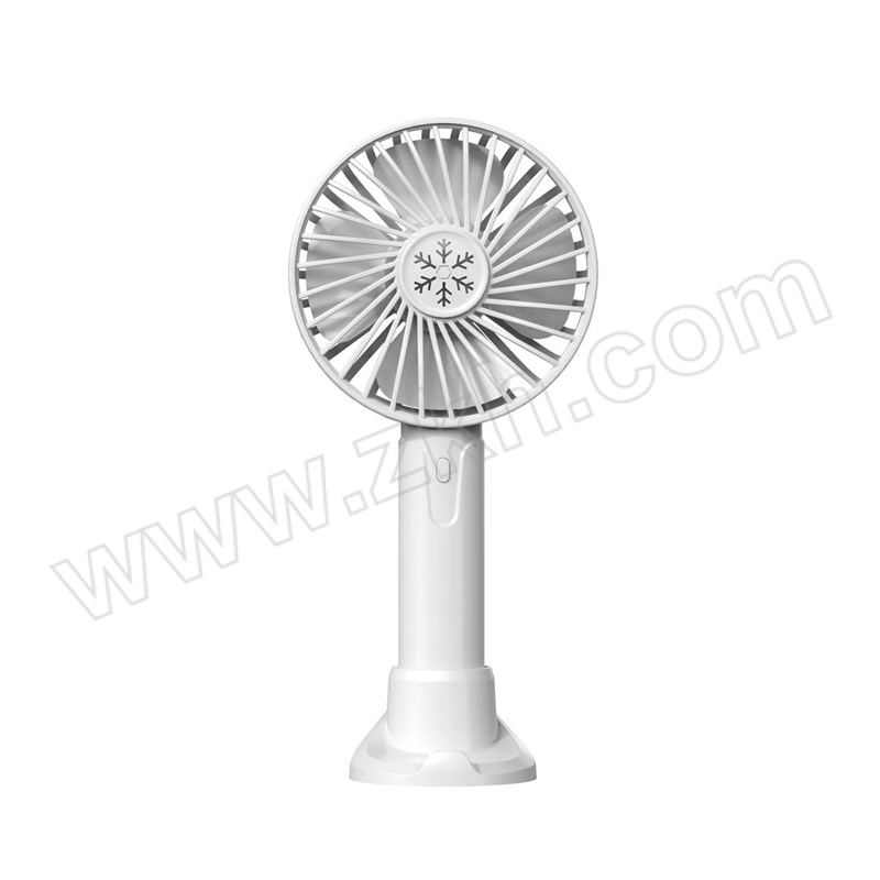 DILINGQU/第零区 手持风扇 Small Fan/小风扇 F1 白色 DC5V 3~7W 开关按钮 配件有800容量电池×1+底座×1+数据线×1 1个