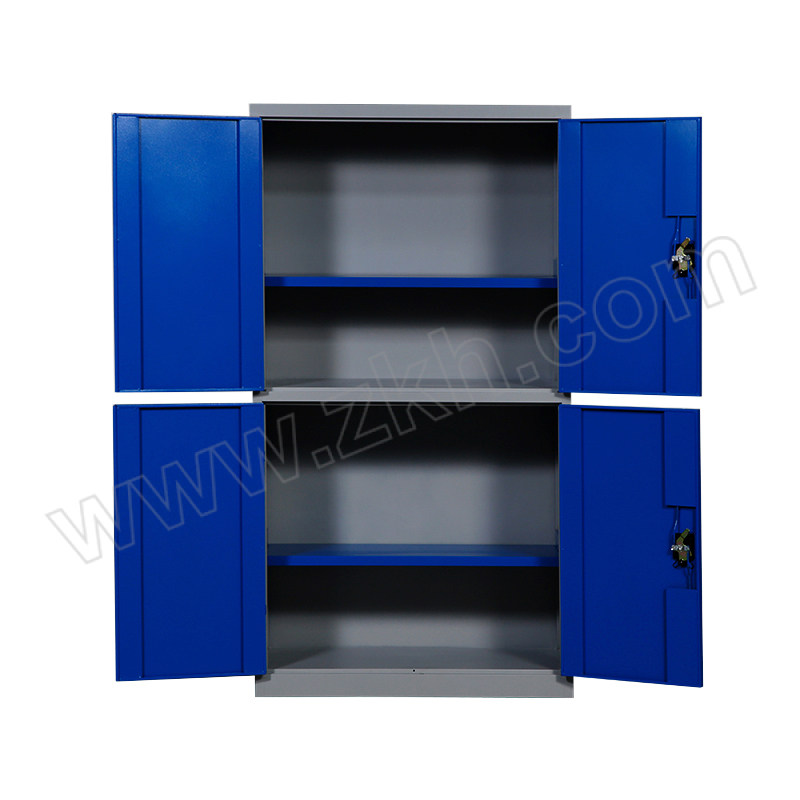 XJY/鑫久一 灰蓝色通双节重型工具柜常规款 1000x500x1800mm 板材厚度1mm 1台
