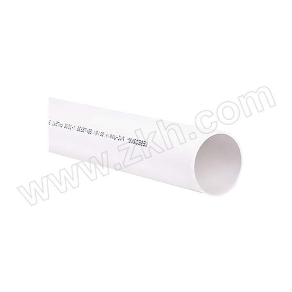 LESSO/联塑 PVC-U农业专用管直管(非承压) dn75*2.0mm*4m 白色 1条
