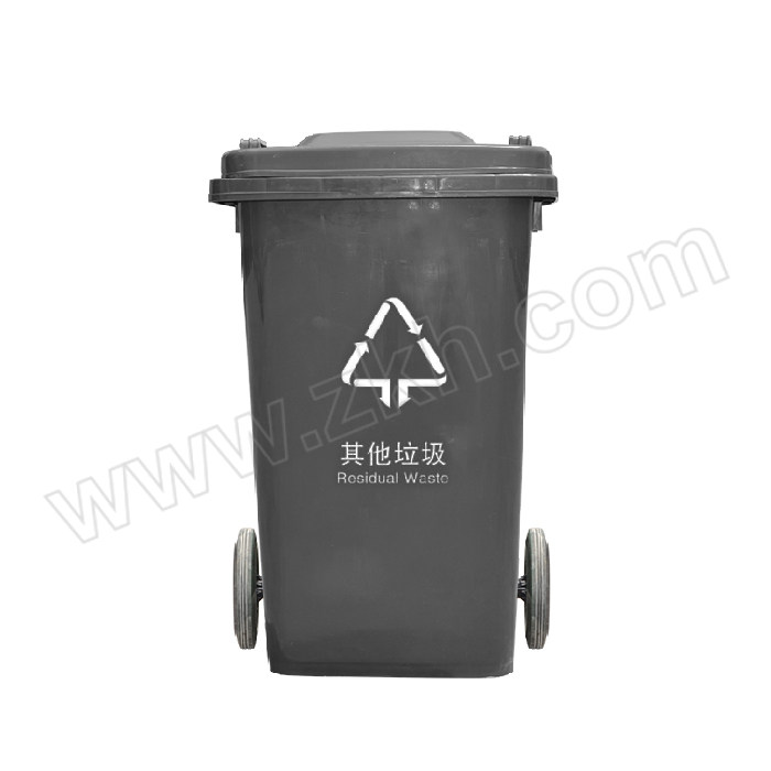WELLGUARD/威佳 带轮分类户外环卫垃圾桶 WGGC100 100L 灰色 其他垃圾 1个