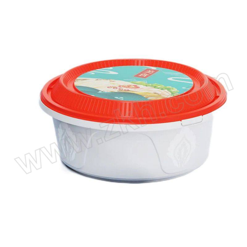 SHM/山盒美 国潮风一次性餐盒 1.25L 1箱