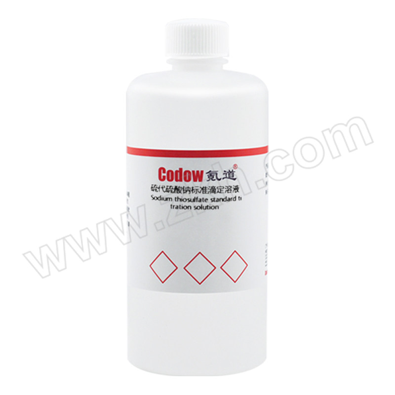 Codow/氪道 硫代硫酸钠标准滴定溶液 CD433438-500mL 0.0100mol/L 500mL 1瓶
