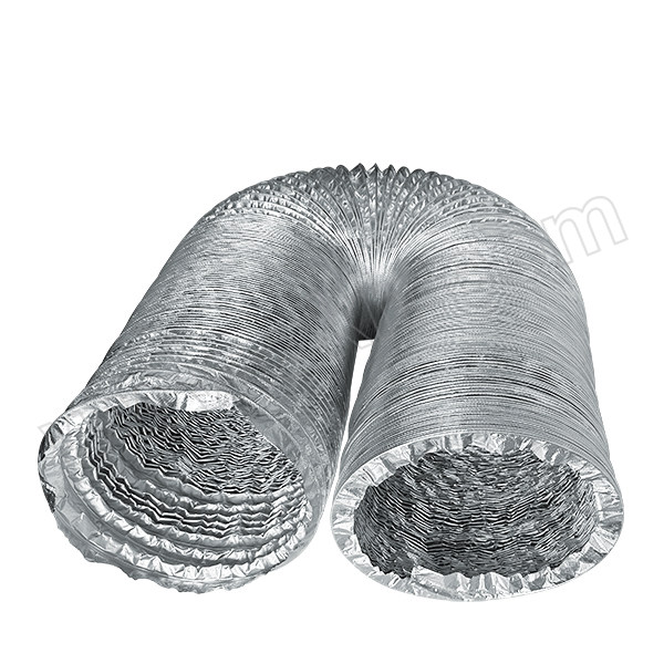 DINZOO/顶卓 玻纤布铝箔排烟换气通风软管 内径50mm 耐120℃高温 长度10m 1根