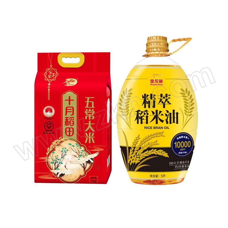 ARAWANA/金龙鱼 米油套餐 ZKHzuhe-077 5L+5kg 1组
