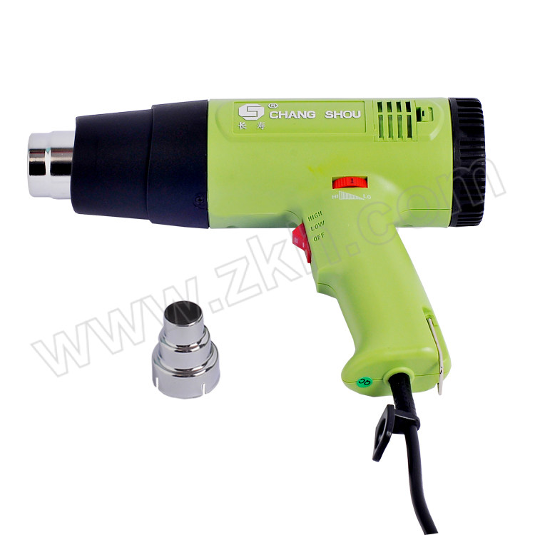 CHANGSHOU/长寿 可调温热风枪吹线烤枪 CS-822 2000W 功率2000W 温度100~650℃ 气流量250/500L/min 1支
