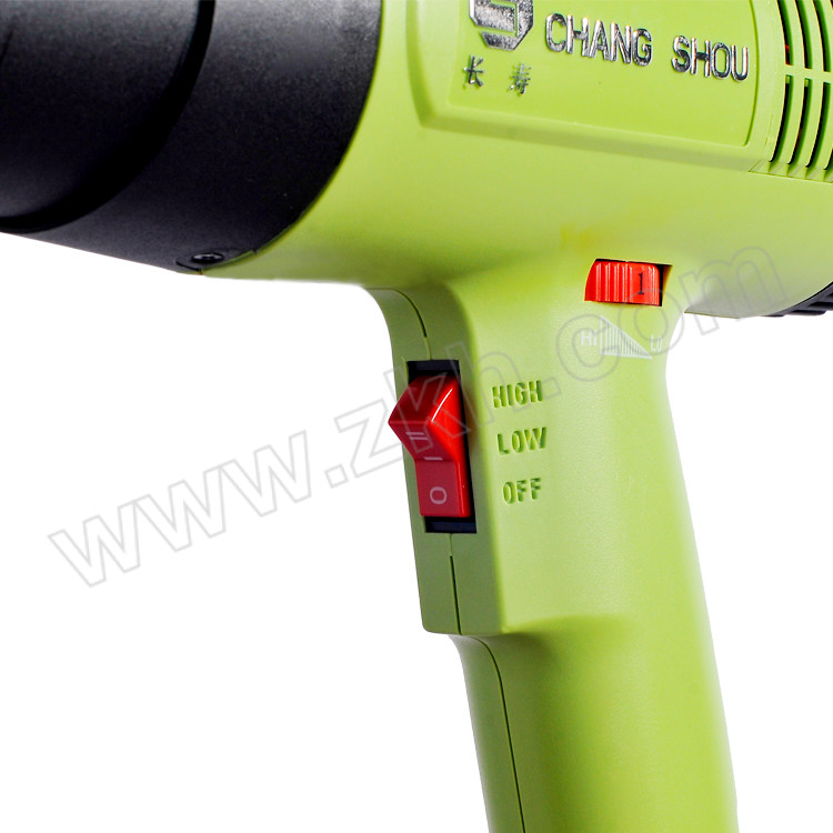 CHANGSHOU/长寿 可调温热风枪吹线烤枪 CS-822 2000W 功率2000W 温度100~650℃ 气流量250/500L/min 1支