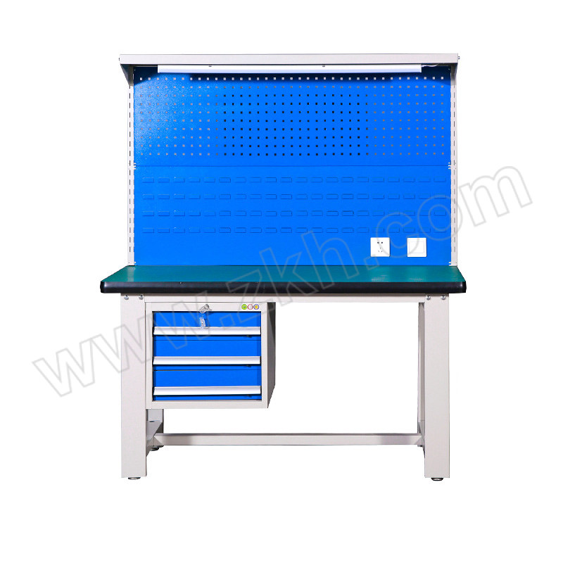 YN/云诺 吊三抽双背网工作台 YN-GZT066 1800×750×1740mm 台面承载1000kg 1张