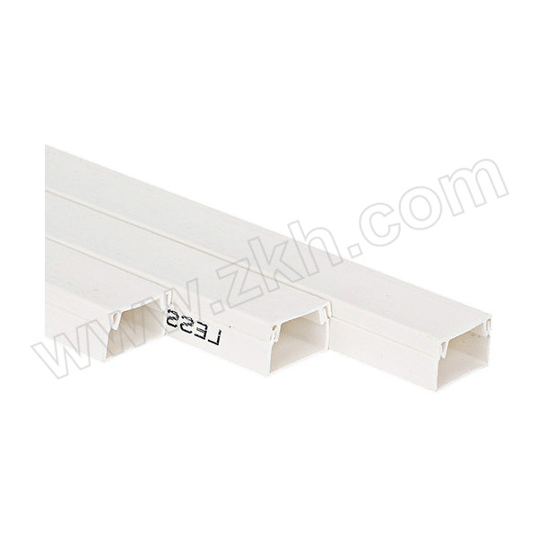 LESSO/联塑 PVC电线槽(B槽) 50mm×25mm×1.9m 白色 1.9m 1根