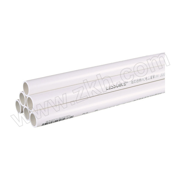 LESSO/联塑 PVC电线管(B管) dn25 白色 1.3mm×1.9m 1根
