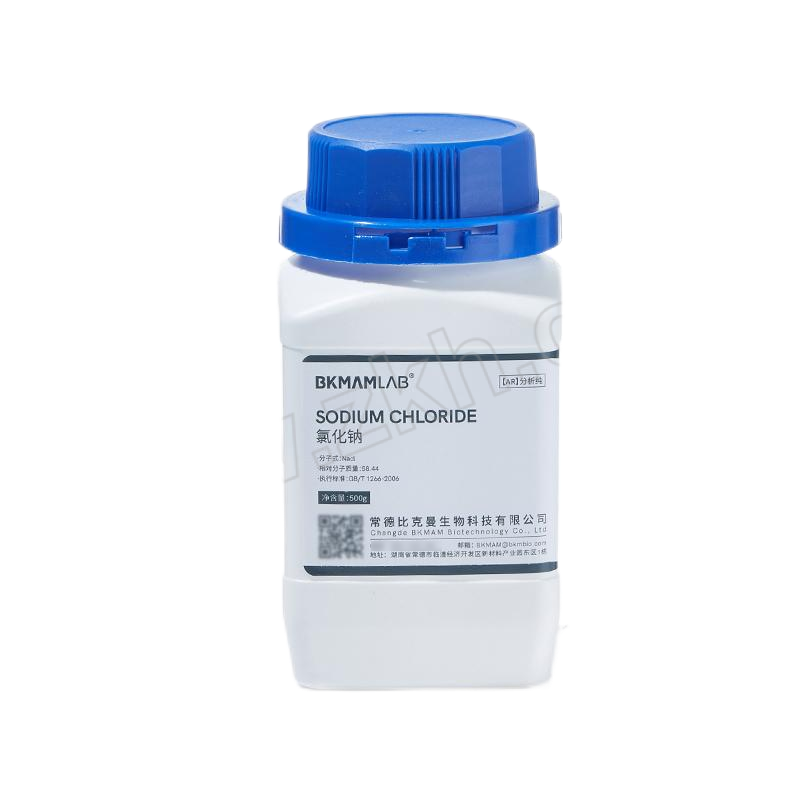 BKMAM/比克曼生物 氯化钠 AR分析纯 500g 1瓶