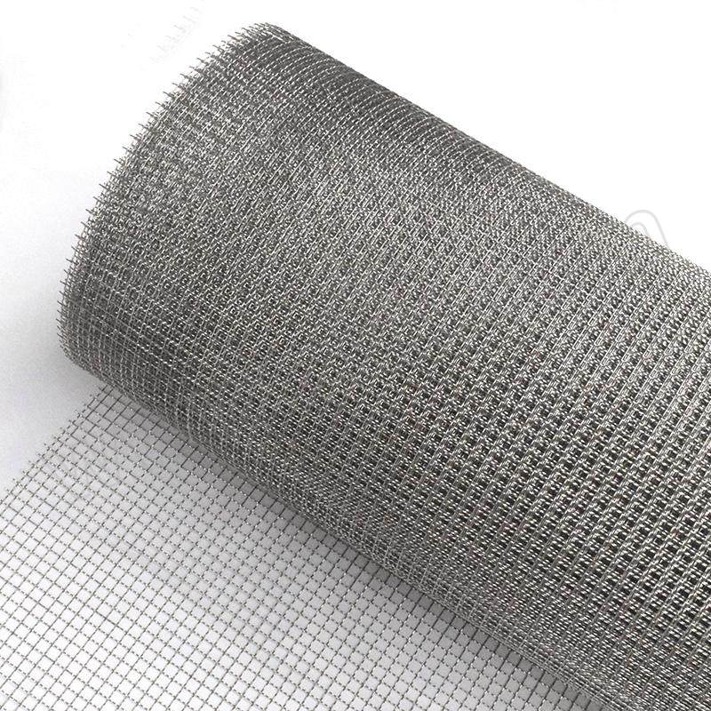 QM/秋陌 304不锈钢轧花网 孔径0.6cm 丝径0.7mm 整卷尺寸1×30m 1卷
