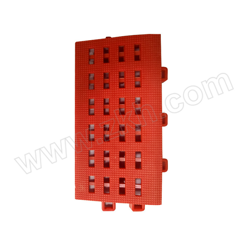 ZKH/震坤行 升级版三合一模块地垫(配件) SMR 母边条150×75mm 红色 1块