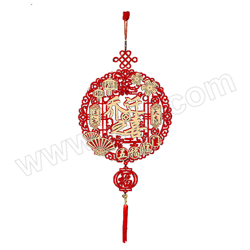 QISHAN/琪钐 磁吸乔迁之喜挂件搬家仪式用品大门新居进宅入宅挂件门贴用品 QS2023081402 挂件*1 1个