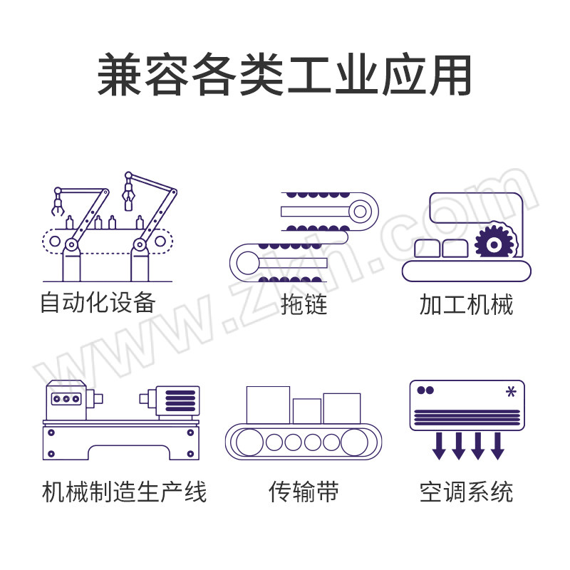 ZHAOLONG/兆龙 416CY-4x0.5mm²屏蔽拖链电缆 ZL5416021 1米