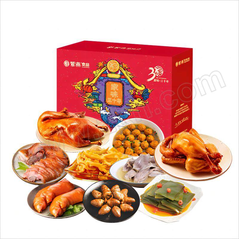 ZIYANFOODS CHAIN/紫燕百味鸡 礼盒 家味三十年 1.97kg 1盒